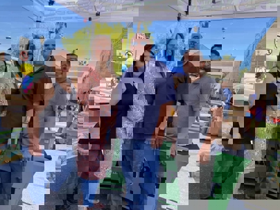 RAM team at a festival