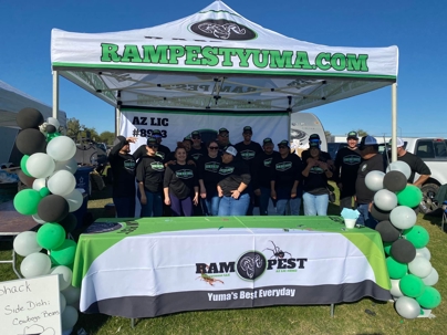 RAM tent at a festival